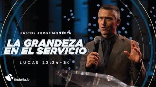 Embedded thumbnail for La grandeza en el servicio - Jorge Montoya