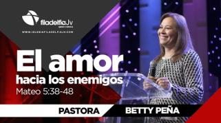 Embedded thumbnail for El amor hacia los enemigos - Betty Peña